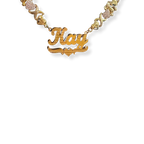 Teddy Bear Chain - Custom Name Necklace