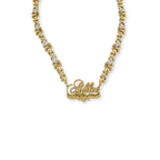 Teddy Bear Chain - Custom Name Necklace