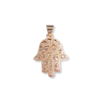 Nugget Hamsa Pendant