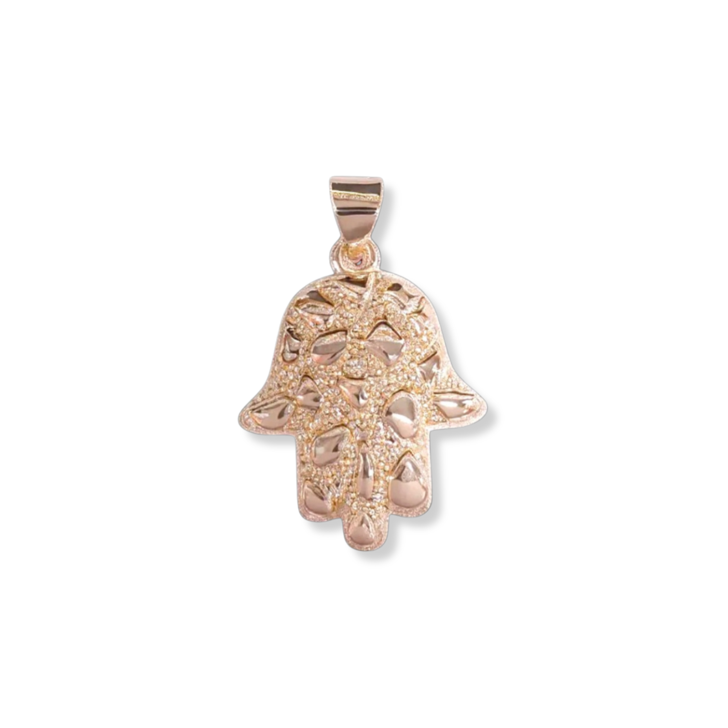 Nugget Hamsa Pendant