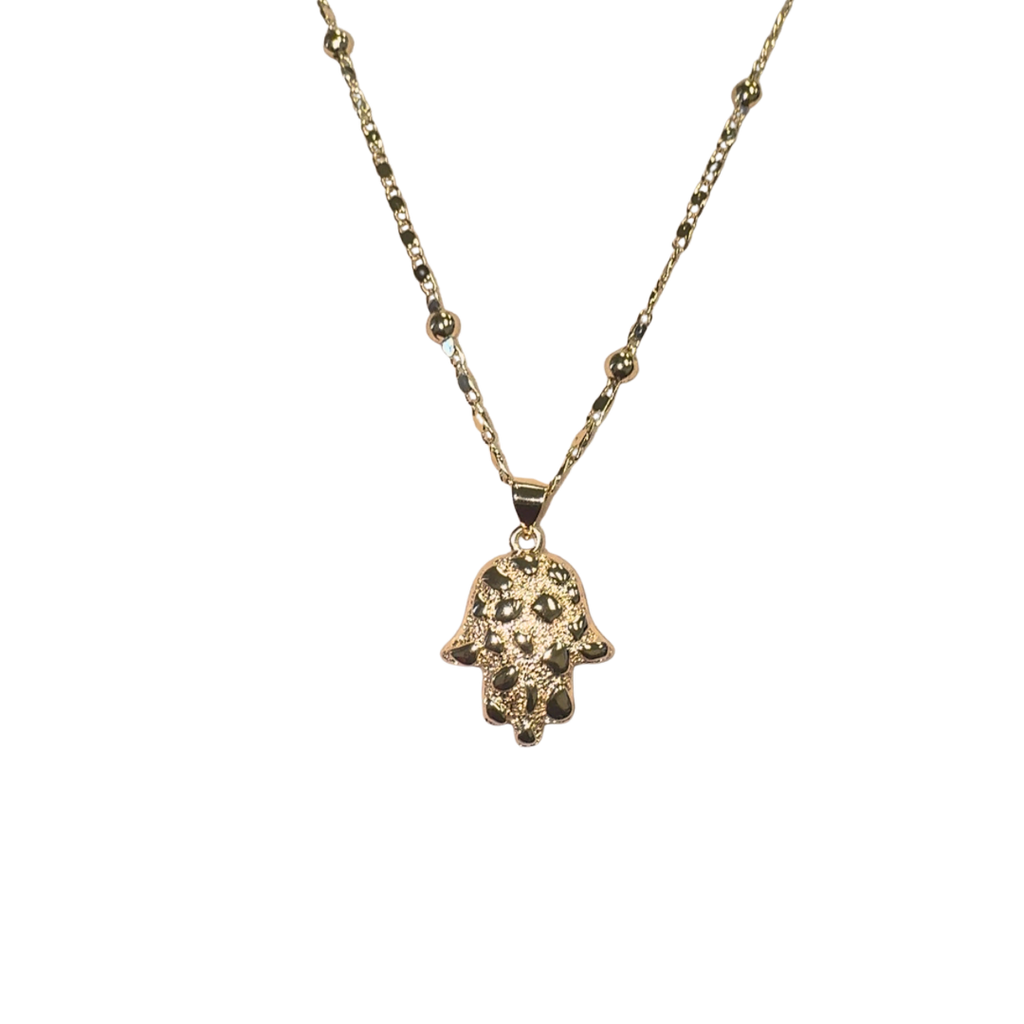 Nugget Hamsa Pendant