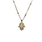 Nugget Hamsa Pendant