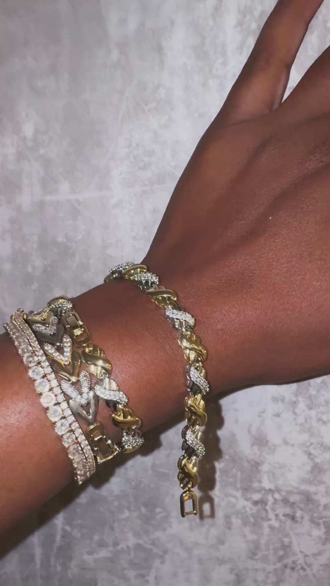 Serene - Two Tone Bracelet